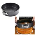 3 Piece Round Shape Nonstick Cake Baking Spring form Pan Mold Tray - 6,7,8 inch. 