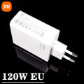 Xiaomi MI 120W Original 100% Fast Charger with Turbo Cable USB-Type C Cable for Android Devices - Fast Charger for Android - Quick Charging. 