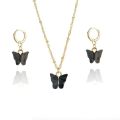 Fashionable and Exquisite Women's Jewelry Watch Set Butterfly High Beauty Watch Women's Instagram Style Fashionable and Minimalist Design Art. 