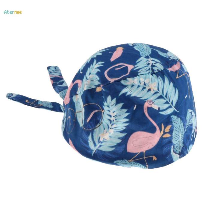 2%20Pieces%20Adjustable%20Doctor%20Nurse%20Scrub%20Cap%20Flamingo+Universe%20-%20Image%204