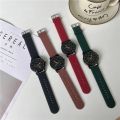 【Can last for 5 years】 ZLiME Retro Small Square Plate Temperament Student's Watch   Niche High-Grade Belt Bowl Watch Ladies   Waterproof Quartz Watch. 