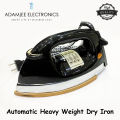 Deluxe Automatic Dry Iron with Temperature Control - Heavy Weight & Heavy Duty Powerful Press - NI-25AWT - 1000 Watts. 