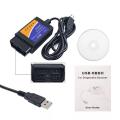 High Quality Best Price ELM327 HW V1.5 SW V2.1 Vehicles Auto Scanner Code Reader ELM 327 USB Interface OBD2 Connecter Diagnostic Too. 