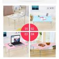 Foldable E Laptop Stand, Laptop Table ,Laptop Bed Tray Table, Laptop Desk Adjustable Laptop Stand- Multicolor. 