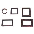 Miniature Picture Frame, 5pcs Exquisite Mini Photo Frame for Dollhouse. 