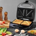 Compact Multi-Function Electric Sandwich Maker 700W High-Quality Home Kitchen Appliance. 