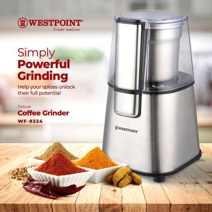 Westpoint Deluxe Coffee Grinder, WF-9224
