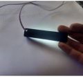 GLOWING LED NAME PLATE CUSTOM MADE SELF ADHESIVE LED DC12 VOLT FOR CAR MOTORCYCLE UNIVERSAL FOR BONNET BUMPERER DECAL PVC. 