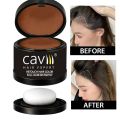 Waterproof Caviii hairline powder 4g roots touch up for Grey & thinn hairs to make hair thickker instantly made in France. 