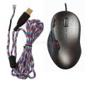 【3C VictoryEagle Store】Umbrella Rope Mouse Cables Durable Mouse Line Mouse For logitech G500 G500S Mouse. 