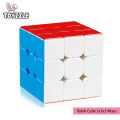Rubik Cube 3x3x3 - Magic Puzzle Cube 3x3 - Sticker less Speed Magic Cube - Educational Toys for Kids - Moyu Cubes 3x3x3. 