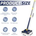 Twist n Squeeze Triangle Shape Extendable Microfiber Mop For Floor 4 Sided  Adjustable Triangular Cleaning Mop Twisting 360° Rotating. 