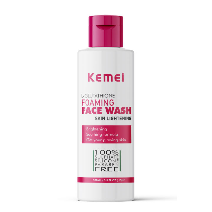 Glutathione Face Wash 100ml | Brightening and Cleansing Facial Cleanser for Even-Toned Skin