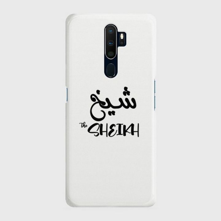 Oppo A9 2020 Cover - SkinLee HQ Hard Case - Caste Name Sheikh Customized Cover - SKINLEE-665-1-520-382
