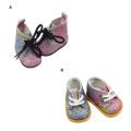 1 Pair Decorative Doll Shoes Toy Multifunctional Leisure Design Dress up Baby Doll Shoes for Entertainment. 