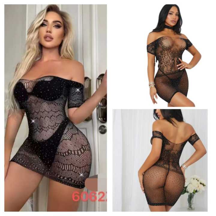 Sexy Long Nighty / 1 Pcs Hot Nightwear / Bridal Wedding Nightsuit