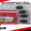 WHEEL DAMPER BUSH SET / DRUM BUSH for CG125 HONDA GENUINE. 