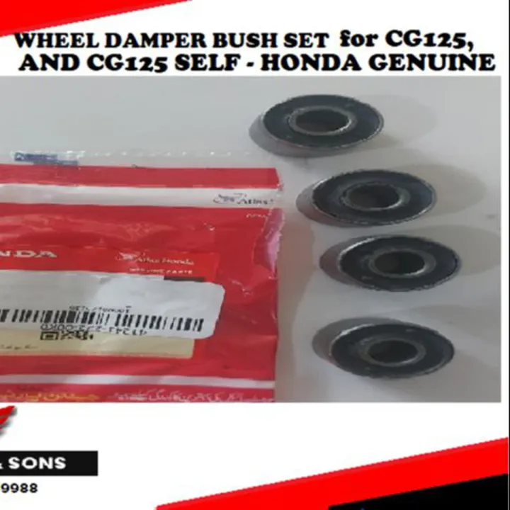 4 Pcs 9mm Inner Dia Motorcycle Shock Absorber Bushing For