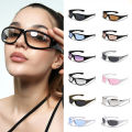 Outdoor Sport Y2k Sunglasses Goggles Women 2000S 90S Aesthetic Y2K Sun Glasses Men Trendy Cool Punk Shades Sports Eyewear UV400. 
