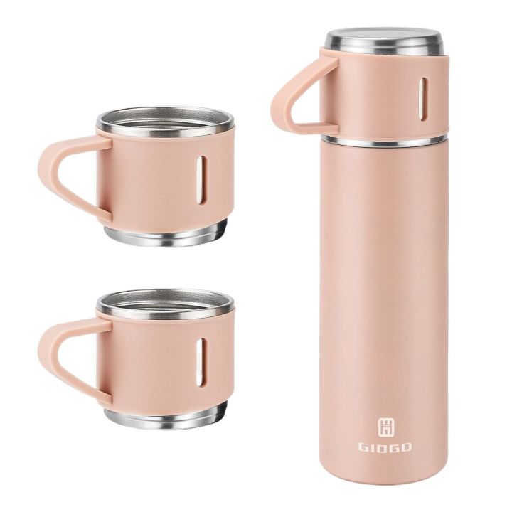BT53%20Stainless%20Steel%20500%20ML%20Vacuum%20Flask/%20Bottle/%20Thermos%20for%20Hot%20and%20Cold%20Drinks%20with%20Three%20Cups%20(Pink)%20-%20Image%202