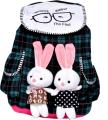 Cute Stuffed Girls College And School Bag Multicolor. 