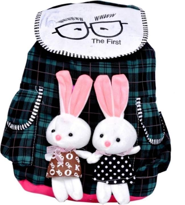Cute%20Stuffed%20Girls%20College%20And%20School%20Bag%20Multicolor%20-%20Image%203