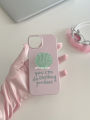 QiaQia Mermaid Princess Milk Shake Powder Cute for iPhone 15/13pro/14Promax Apple 12/11/7Plus/12Mini Phone Case Hard Case. 