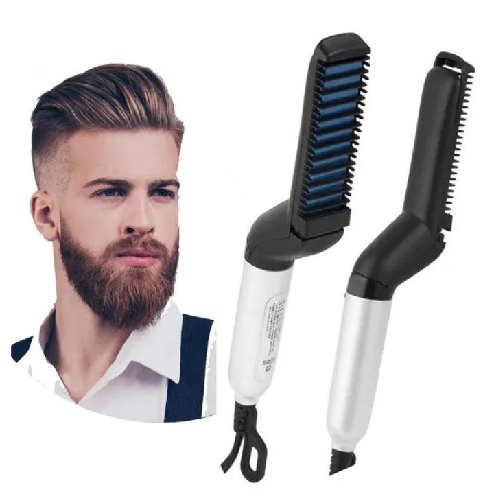 Electric%20Beard%20Straightener%20for%20Men%20Multifunctional%20Ionic%20Beard%20Straightening%20Hair%20Style%20Electric%20Hot%20Comb%20-%20Blue%20Ceramic%20Ionic%20Heating%20Control%20-%20Portable%20Brush%20with%20Anti-Scald%20Feature%20-%20Image%203