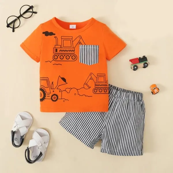 FKC%20%20Care%20Bears%20Baby%20Clothes%20Short%20Sleeve%20Toddler%20Unisex%20Shorts%20Set%20random%20-%20Image%202
