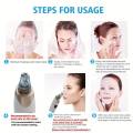 Derma Suction Blackhead Removal Machine 4 in 1 Black Head Remover Machine - Acne Pore Cleaner Vacuum Suction Tool Blackhead Removal On Nose Sucking Machine. 
