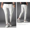 Cotton Jeans White Pants for Men Classic Material Pure White Color Formal and Party wear College wear Office wear. 