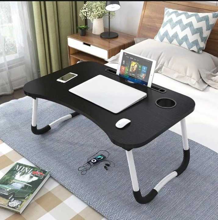 Laptop%20Table%20Wooden%20Gaming%20Laptop%20Table%20With%20Engraved%20Cup%20Holder%20and%20Tablet%20Slot%20For%20Bed%20Foldable%20Stand%20Ergonomic%20Portable%20Drawing%20Notebook%20-%20Image%203