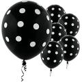 50 Pcs Polka Dot Latex Balloons for Birthday Parties / Wedding / Baby Showers Celebration & Decorations. 