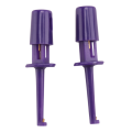 6-Color 12-Piece Test Probe Hook Mini IC Test Hook SMD Wire Kit. 