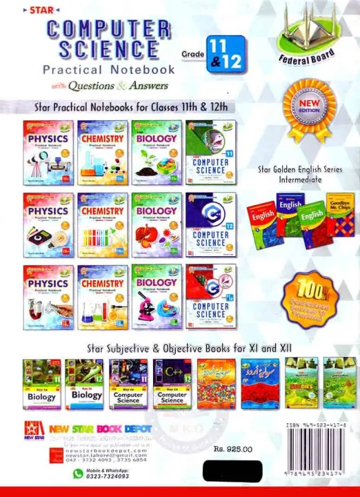Star%20Computer%20Science%20Practical%20Notebook%20for%20F.SC.%2011%20&%2012th%20with%20Questions%20&%20Answers%20Book%20By%20Khurram%20Arslan%20-%20Image%204