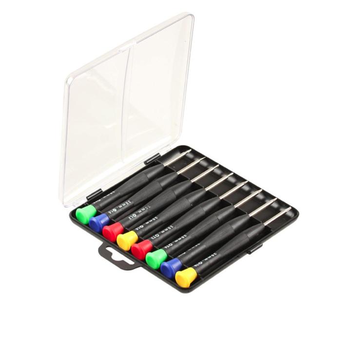 8 in 1 Precision Screwdriver Set Disassemble Teardown Opening Repair Tools Kit for  Mobile, Laptop, Camera, Glass, Watch Other Devices