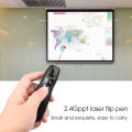 Kebidu 2.4GHz Wireless USB Presenter Powerpoint PPT Presentation Remote Control Flip Pen. 