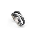 Dragon Claw Ring Retro Punk Exaggerated Ring Tentacle Hip-hop Middle Finger for Women Men Jewelry Adjustable Opening Goth Punk. 