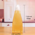 Squeeze Honey Bottles Reusable Plastic Honey Jars with Cap Salad Dressings Containers Travel Pinic Work Condiments Dispenser Backpacking Maple Syrup Sauces and Oils. 