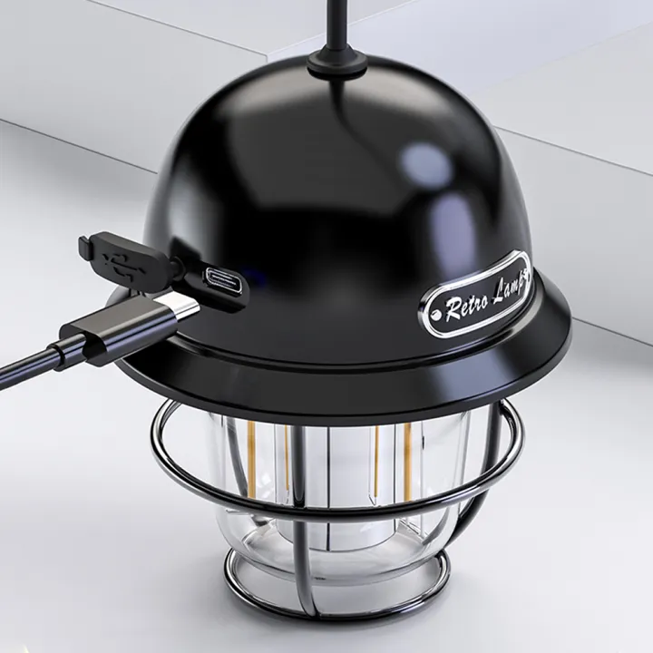 LED%20Lantern%20Vintage%20Portable%20Camping%20Light%20Type-C%20USB%20Rechargeable%20Tent%20Lamp%20Daily%20Waterproof%20for%20Hiking%20Fishing%20Emergency%20Lamp%20-%20Image%205