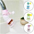 Plastic Fan Kitchen Shower Splash Fan Faucet Water-saving Filter Shower Water Rotating Spray Regulator Tap Water Filter Valve for Kitchen tap nozzle extended filter water saving device Accessories Multicolour. 