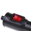 12V-24v 8a male car lighter socket plug connector with red on/off switch. 