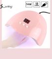 54W USB UV Resin Curing Machine DIY Resin Jewelry Making Dryer Tool Gel 18 LED Lights Polish Nail Tools High Quality. 