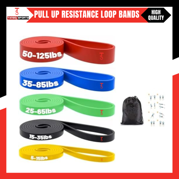 Heavy Duty Resistance Stretch Band Loop Power Gym Fitness Exercise Yoga