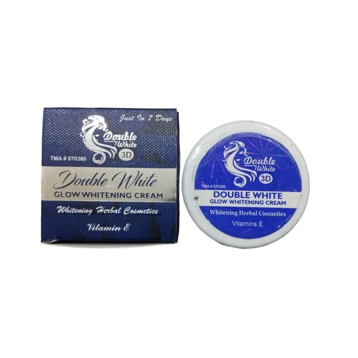 Double White Whitening Cream 3D with Vitamin E - Night Cream