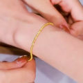 Korea Gold Plated Bracelet Gypsophila Bracelet Birthday Gift Women Jewelry Accessories. 