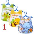 Baby Bibs Waterproof for Infant Toddler Boys Girls Sleeveless Feeding Apron Cartoon Animals Child Kids Bib. 