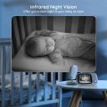 BOIFUN VB603 Baby Monitor with Camera and Audio, No WiFi, VOX Mode, Night Vision, 3.2'' HD Screen, Two-Way Audio, Baby Camera(Without Box). 