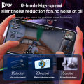 ALOGY DY07 / DLA6 / DLA7 Universal Portable Mobile Cooler Phone Cooler Radiator USB Fever Rapid Mobile Phone Cooler Game Cooling Fan For PUBG. 