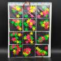STARS STICKERS SET - SELF ADHESIVE STAR SHAPE STICKERS. 